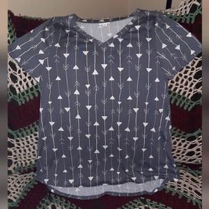 Lularoe v neck short sleeve shirt